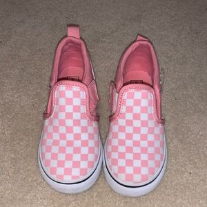 Toddler girls slip on Vans